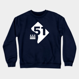 DC STATEHOOD (large) Crewneck Sweatshirt